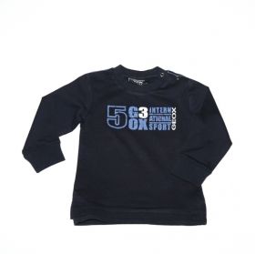 GEOX C9110T T0292 F4100 BB SHORT SL. JERSEY - BLUE