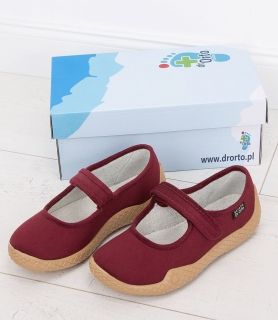 BEFADO DR ORTO 197D003 Ортопедични дамски обувки с подплатата Silber с активни сребърни йони , Бордо