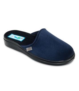 BEFADO DR ORTO 132D006 Ортопедични дамски чехли кафяво каре за широк крак 