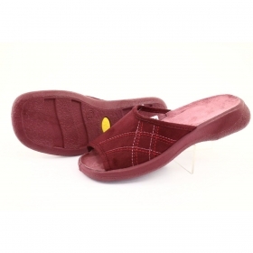 BEFADO OLIVIA 442D146  Полски домашни чехли с отворени пръсти, Бордо
