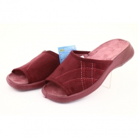 BEFADO OLIVIA 442D146  Полски домашни чехли с отворени пръсти, Бордо