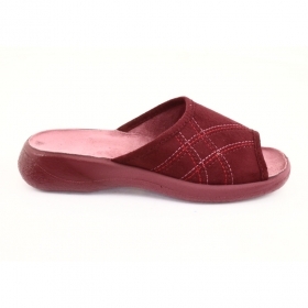 BEFADO OLIVIA 442D146  Полски домашни чехли с отворени пръсти, Бордо