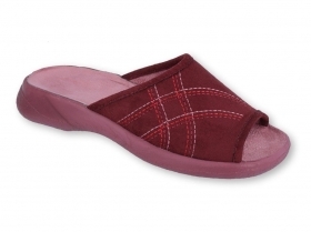 BEFADO OLIVIA 442D146  Полски домашни чехли с отворени пръсти, Бордо