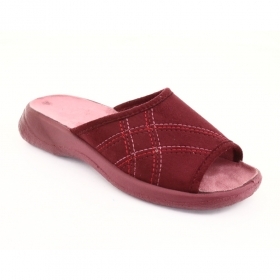 BEFADO OLIVIA 442D146  Полски домашни чехли с отворени пръсти, Бордо