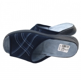 BEFADO OLIVIA 442D147  Полски домашни чехли с отворени пръсти, Сини