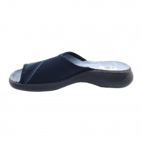 BEFADO OLIVIA 442D147  Полски домашни чехли с отворени пръсти, Сини