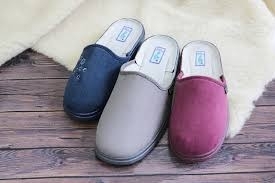 BEFADO DR ORTO 132D010 Ортопедични дамски чехли за широк крак, Сиви