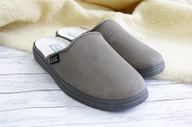 BEFADO DR ORTO 132D010 Ортопедични дамски чехли за широк крак, Сиви
