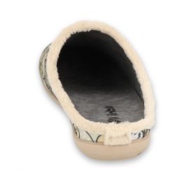 INBLU 155D109 Papuci de casa de dama cu urs