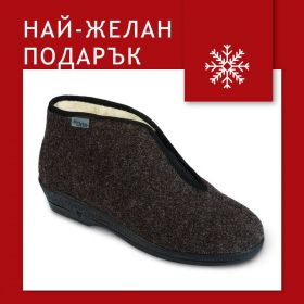 BEFADO 041D052 Полски дамски топлинки с естествена вълнена подплата, Черни