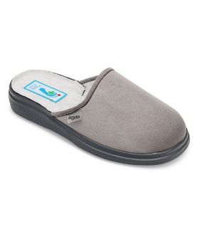 BEFADO DR ORTO 132D010 Ортопедични дамски чехли за широк крак, Сиви