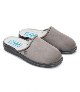 BEFADO DR ORTO 132D010 Ортопедични дамски чехли за широк крак, Сиви