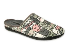 INBLU MUMMY & ME 155D208 Papuci de casa de dama cu urs