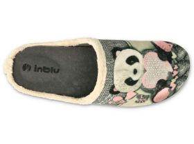 INBLU MUMMY & ME 155D208 Papuci de casa de dama cu urs