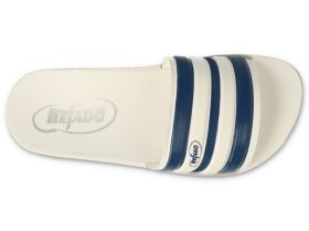 BEFADO 067Y001 Детски джапанки с широка лента, Бели със синьо