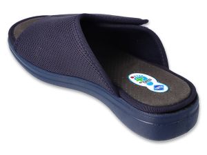 BEFADO DR ORTO 078M002 Actifresh Sanitized Ортопедични чехли за отекъл крак, Сини