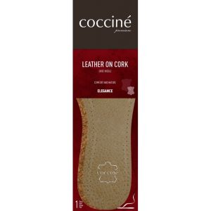 COCCINE LEATHER ON CORK Стелки от естествена кожа и корк