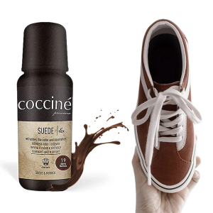 COCCINE SUEDE Тъмнокафява течна боя за велур и набук, 75 ml  