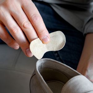 COCCINE HEEL PROTECTOR Велурени протекторни ленти за пети