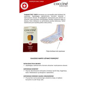 COCCINE DAG ANATOMIC LINE Коригиращи подложки при валгусни и варусни пети  