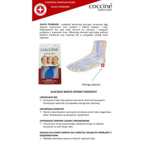COCCINE GALOS STANDARD Гел-подложки при диабет и болки в петите