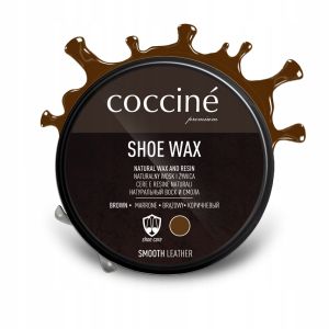 COCCINE SHOE WAX Вакса за обувки с натурални смоли и восък Carnauba, Кафява