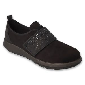 INBLU by DR ORTO CASUAL 156D116 Дамски обувки с ластик и капси,Черни