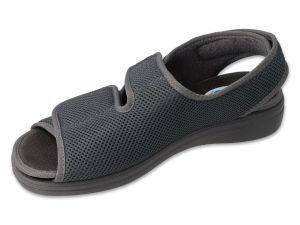 BEFADO DR ORTO 077M003 Actifresh Sanitized Ортопедични сандали за отекъл крак, Сиви