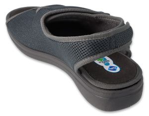 BEFADO DR ORTO 077M003 Actifresh Sanitized Ортопедични сандали за отекъл крак, Сиви