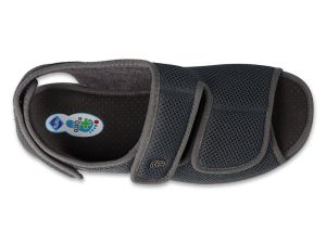 BEFADO DR ORTO 077M003 Actifresh Sanitized Ортопедични сандали за отекъл крак, Сиви
