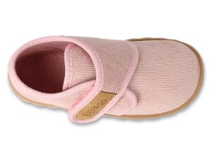 BEFADO FLEXI 465P157 Гъвкави бебешки пантофки за момиче, Розови