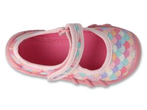 BEFADO SPEEDY 109N262 Бебешки текстилни балерини, Розови