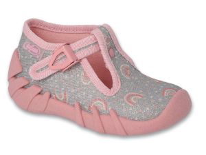 BEFADO SPEEDY 110N490 Бебешки текстилни обувки за момиче, Розови