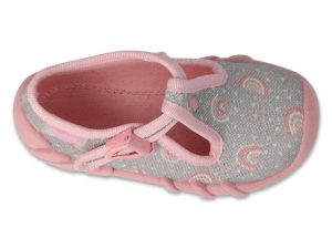 BEFADO SPEEDY 110N490 Бебешки текстилни обувки за момиче, Розови