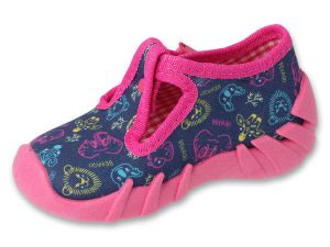 BEFADO SPEEDY 110N492 Бебешки текстилни обувки за момиче, Сини