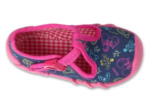 BEFADO SPEEDY 110N492 Бебешки текстилни обувки за момиче, Сини