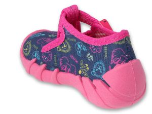 BEFADO SPEEDY 110N492 Бебешки текстилни обувки за момиче, Сини