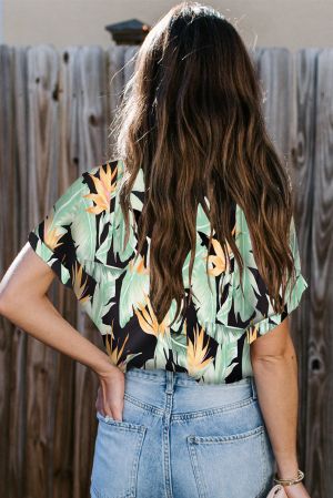 Polka Dot Sheer Puff Sleeve Metallic Knit Top
