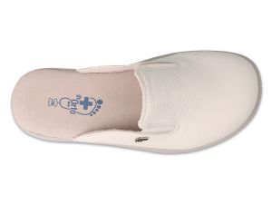 DR ORTO MED 178M001 Мъжко анатомично сабо с ластици, Бяло