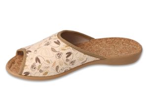 Дамски чехли с коркова стелка Befado Viki B-Relax System 254D163, Бежови