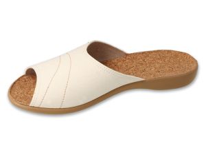 Дамски чехли с коркова стелка Befado Viki B-Relax System 254D165, Бели