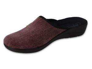 BEFADO 552D020 Полски домашни чехли на анатомична платформа, Бордо