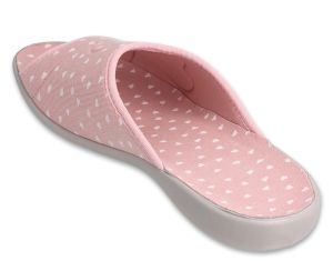BEFADO VIKI 254D154 Еластични домашни чехли с отворени пръсти, Розови