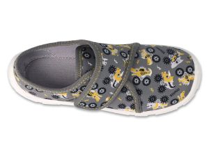 BEFADO DANNY 974X552 Детски текстилни обувки за момче, Сиви