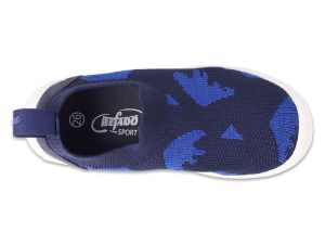 BEFADO 102X006 Детски пантофи slip-on cut, Сини с динозаври