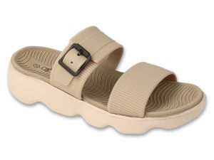 DR ORTO MED 154D201 Анатомични гумирани чехли, Бежови