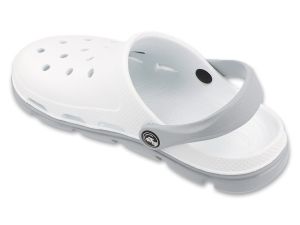 DR ORTO MED 154D301 Медицински чехли с каишка - бели