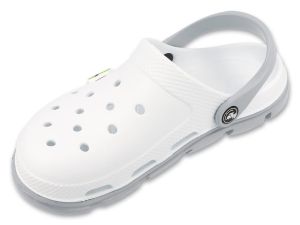DR ORTO MED 154D301 Медицински чехли с каишка - бели