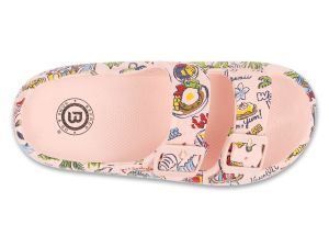 BEFADO HOME&GO 159D128 Анатомични чехли с катарами, Розови