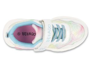BEFADO LED 516X522 Детски светещи маратонки за момиче, Бели
